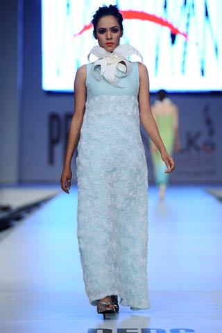 Tazeen Hassan at PFDC Sunsilk Fashion Week 2012 Day 1