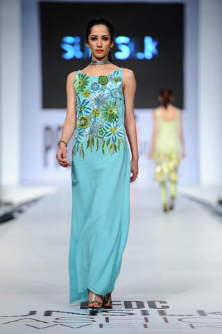 Tazeen Hassan at PFDC Sunsilk Fashion Week 2012 Day 1