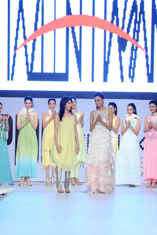 Tazeen Hassan at PFDC Sunsilk Fashion Week 2012 Day 1