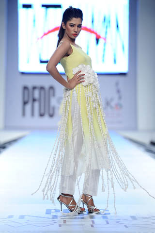 Tazeen Hassan at PFDC Sunsilk Fashion Week 2012 Day 1