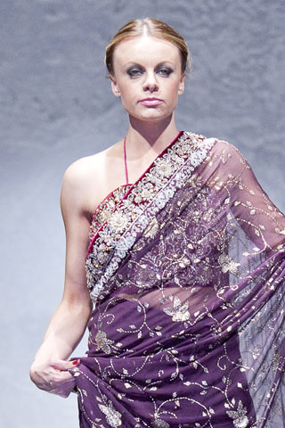 Zainab Sajid at Pakistan Fashion Week London 2012