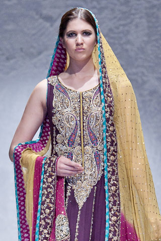 Zainab Sajid at Pakistan Fashion Week London 2012