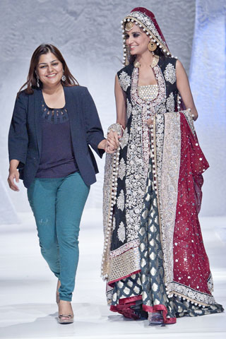 Zainab Sajid at Pakistan Fashion Week London 2012 Day 1