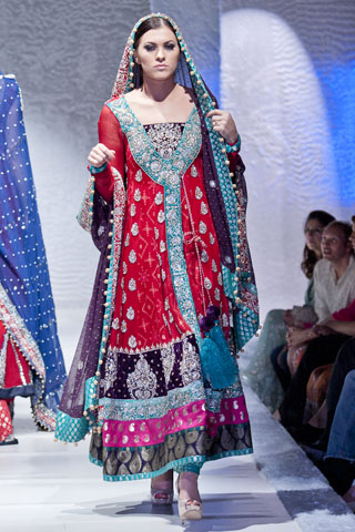 Zainab Sajid at Pakistan Fashion Week London 2012 Day 1