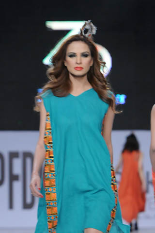 Zonia Anwaar at PFDC Sunsilk Fashion Week 2012