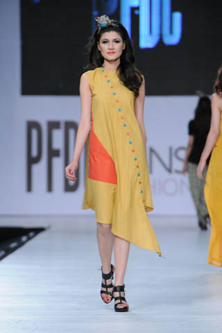 Zonia Anwaar at PFDC Sunsilk Fashion Week 2012 Day 2