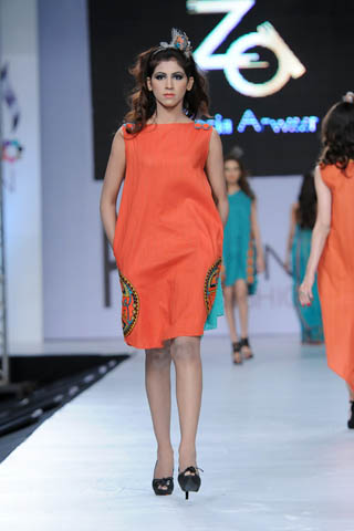 Zonia Anwaar at PFDC Sunsilk Fashion Week 2012 Day 2