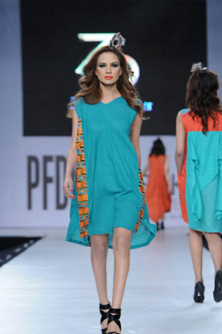Zonia Anwaar at PFDC Sunsilk Fashion Week 2012 Day 2