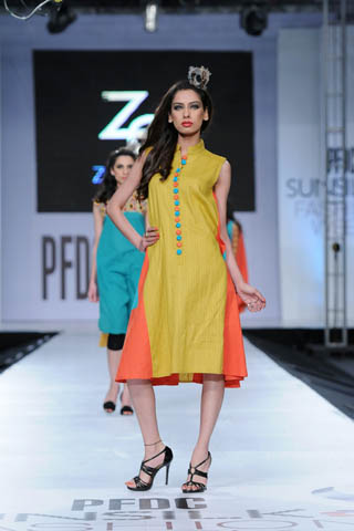Zonia Anwaar at PFDC Sunsilk Fashion Week 2012 Day 2