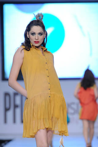 Zonia Anwaar at PFDC Sunsilk Fashion Week 2012 Day 2
