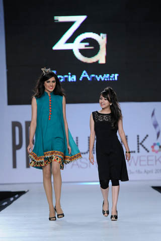 Zonia Anwaar at PFDC Sunsilk Fashion Week 2012 Day 2