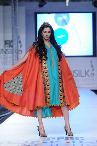 Zonia Anwaar at PFDC Sunsilk Fashion Week 2012 Day 2