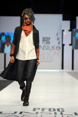 Akif Mahmood Collection at PFDC Sunsilk Fashion Week 2012 Karachi Day 1