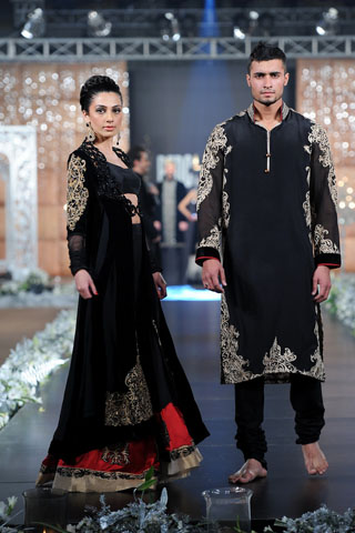 Asifa & Nabeel at PFDC L'Oreal Bridal Week 2011