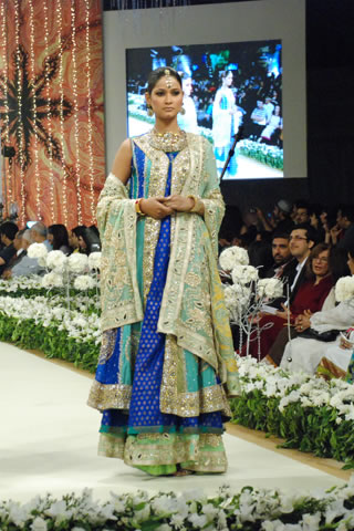 BNS Bina Sultan Collection at Pantene Bridal Couture Week 2011 Day 1