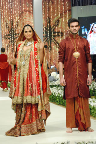 BNS Bina Sultan Day 1 Collection at Pantene Bridal Couture Week 2011