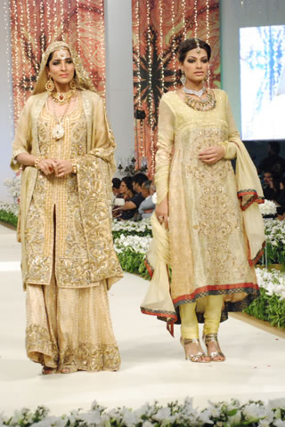 BNS Bina Sultan Day 1 Collection at Pantene Bridal Couture Week 2011
