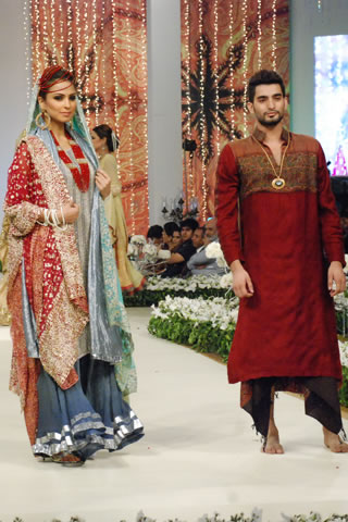 BNS Bina Sultan Day 1 Collection at Pantene Bridal Couture Week 2011