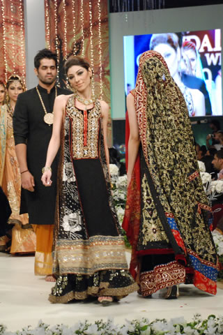 Day 1 Collection Bina Sultan (BNS) at Pantene Bridal Couture Week 2011