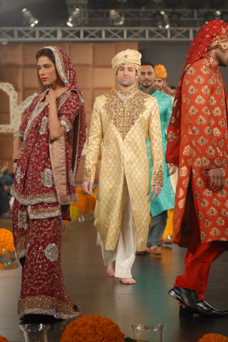 Emraan Rajput at PFDC Bridal Fashion Week 2011 Day 2