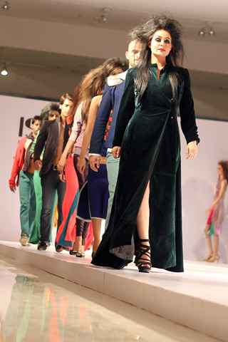 Erum Khan Collection at Islamabad Fashion Week A/W 2012