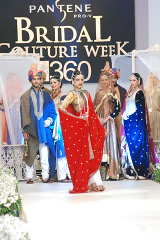 Fahad Hussayn Day 1 Collection Pantene Bridal Couture Week 2011