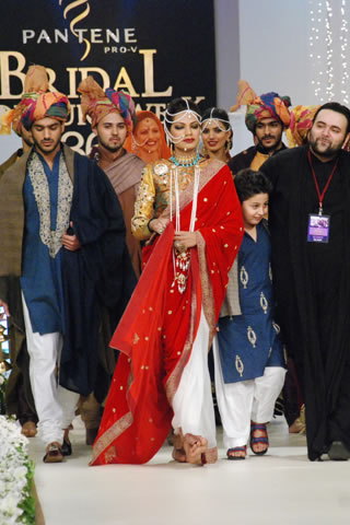 Fahad Hussayn Day 1 Collection Pantene Bridal Couture Week 2011