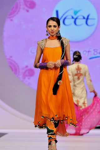 Fahad Hussayn's Collection at Veet Beauty Celebrations 2011