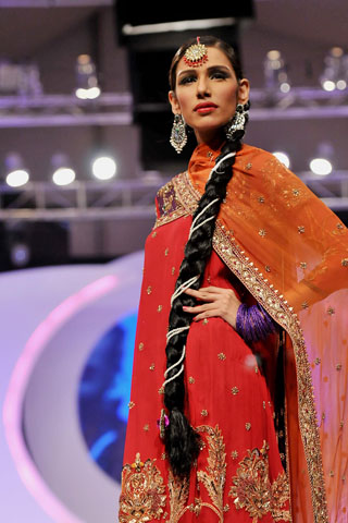 Fahad Hussayn's Collection at Veet Beauty Celebrations 2011