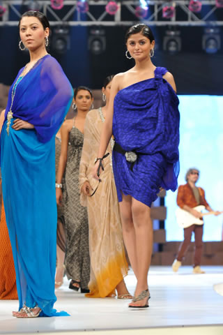 Pakistani Designer Sana Safinaz at LSA 2011