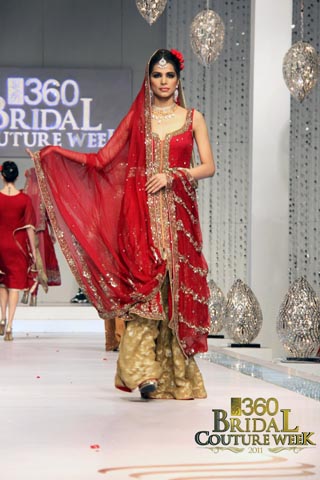 Hajra Hayat at Bridal Couture Week Day 2