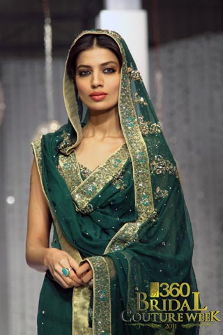 Hajra Hayat at Bridal Couture Week Day 2