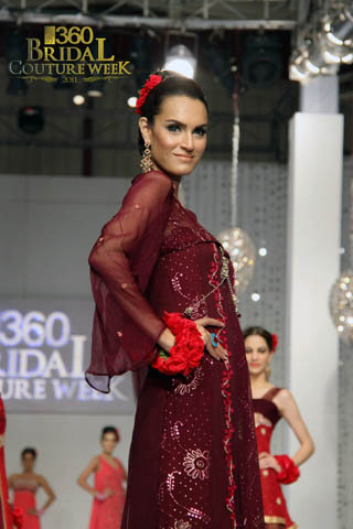 Hajra Hayat at Bridal Couture Week Day 2