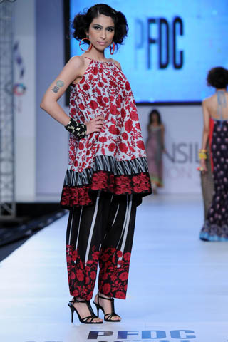 Karma Fabric by Al Zohaib Textiles at PFDC Sunsilk Fashion Week 2012 Day 2