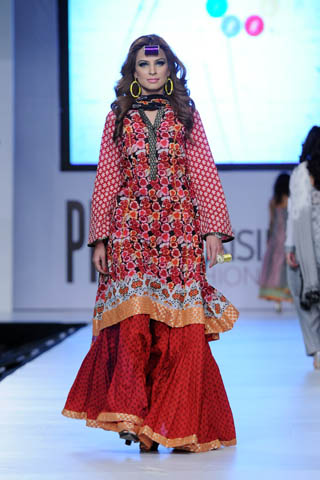 Karma Fabric by Al Zohaib Textiles at PFDC Sunsilk Fashion Week 2012 Day 2