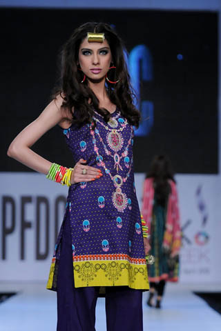 Karma Fabric by Al Zohaib Textiles at PFDC Sunsilk Fashion Week 2012 Day 2