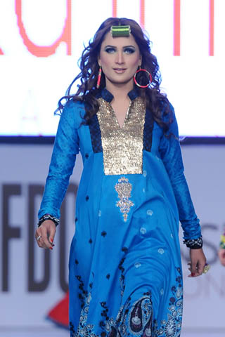 Karma Fabric by Al Zohaib Textiles at PFDC Sunsilk Fashion Week 2012 Day 2