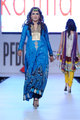 Karma Fabric by Al Zohaib Textiles at PFDC Sunsilk Fashion Week 2012 Day 2