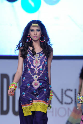 Karma Fabric by Al Zohaib Textiles at PFDC Sunsilk Fashion Week 2012 Day 2