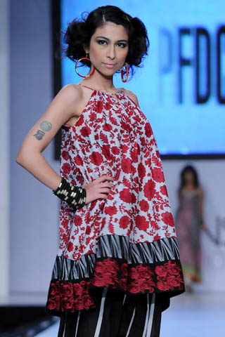 Karma Fabric by Al Zohaib Textiles at PFDC Sunsilk Fashion Week 2012 Day 2