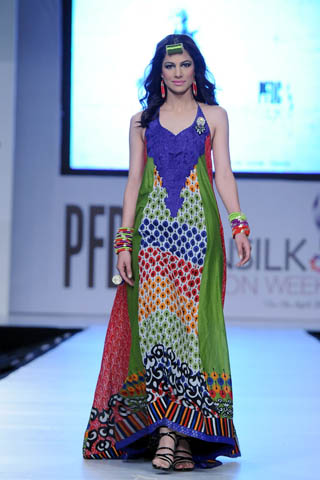 Karma Fabric by Al Zohaib Textiles at PFDC Sunsilk Fashion Week 2012 Day 2