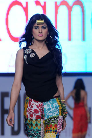 Karma Fabric by Al Zohaib Textiles at PFDC Sunsilk Fashion Week 2012 Day 2