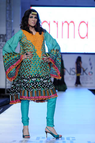 Karma Fabric by Al Zohaib Textiles at PFDC Sunsilk Fashion Week 2012 Day 2