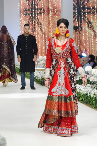 Kosain Kazmi Bridal Collection at Pantene Bridal Couture Week 2011 - Day 1