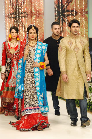 Pantene Bridal Couture Week 2011 - Day 1 Collection Kosain Kazmi