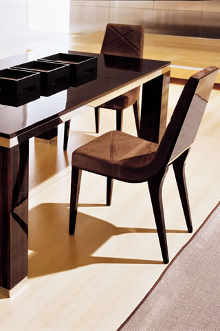 Luxurious Dining Tables by Wing Chair