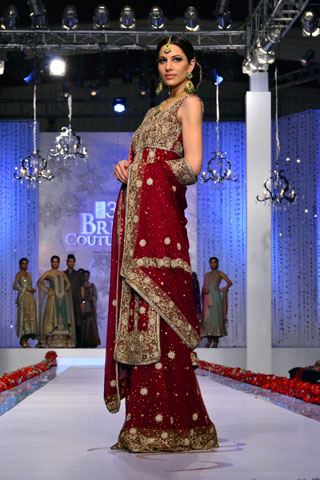 Mehdi's Collection at the finale of Bridal Couture Week Karachi 2011