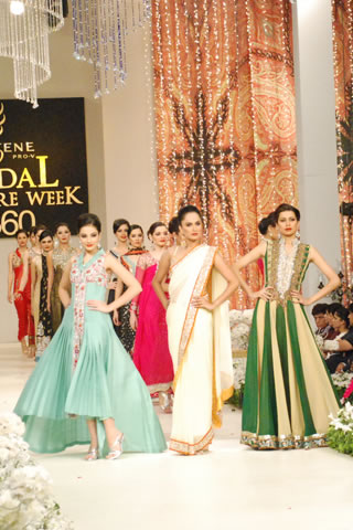 Hijab Bridal Collection by Misbah & Saba | Pantene Bridal Couture Week 2011