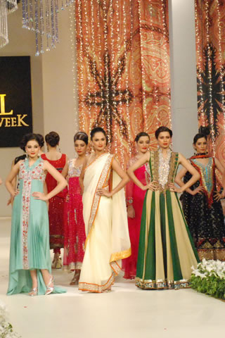 Hijab Bridal Collection by Misbah & Saba | Pantene Bridal Couture Week 2011