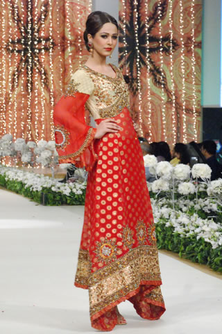 Hijab by Misbah & Saba Collection at Pantene Bridal Couture Week 2011 - Day 1